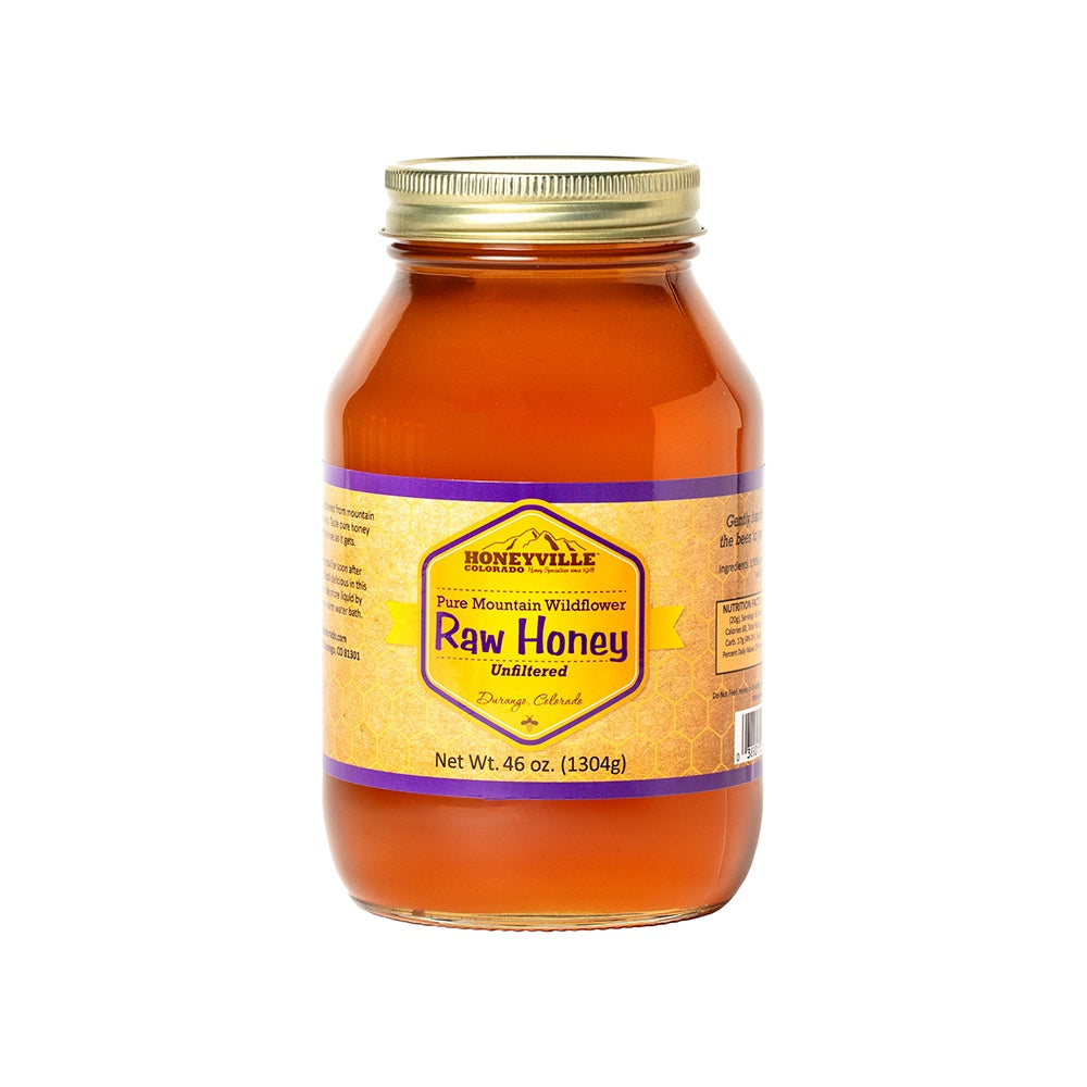 Raw 46 oz Jar Wildflower Honey