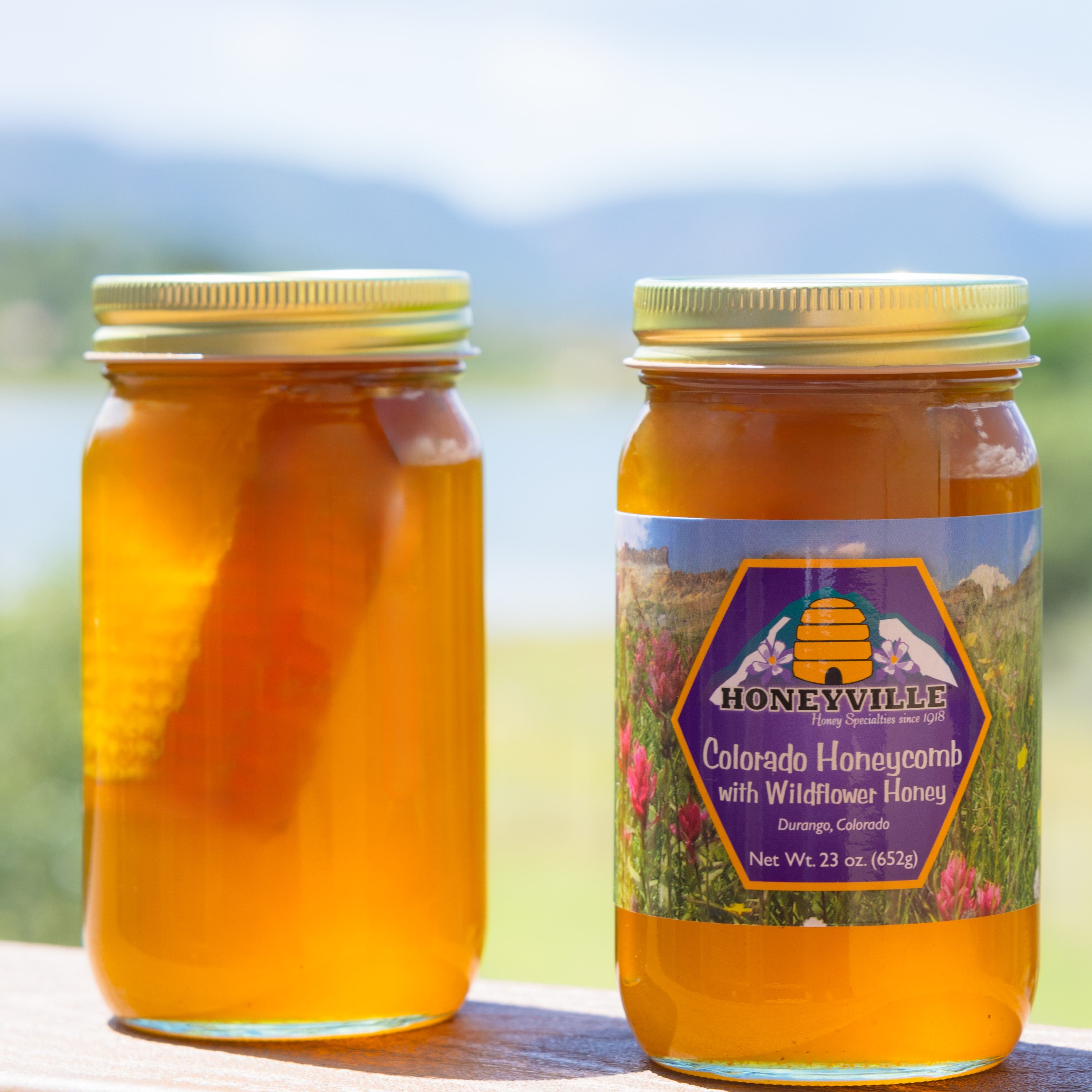 Colorado Honeycomb Jar