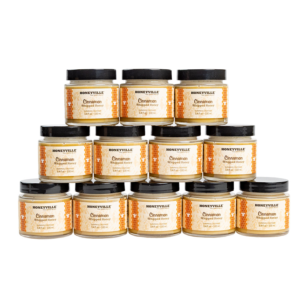 CASE: MINI Cinnamon Whipped Honey 12/3.4 OZ