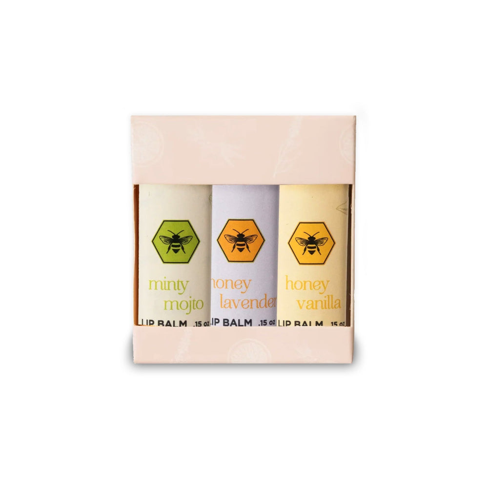 Olive Oil & Beeswax Lip Balm: 3 Pack