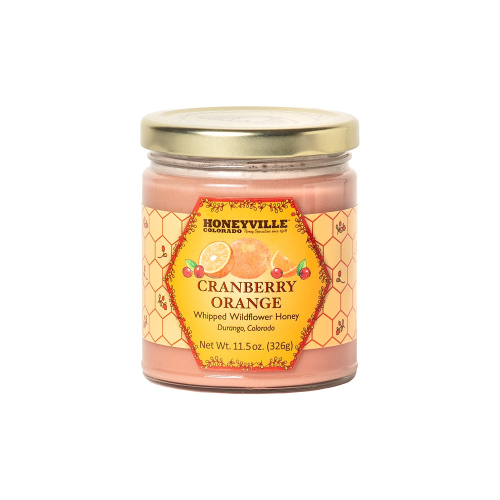 Cranberry Orange Whipped Honey