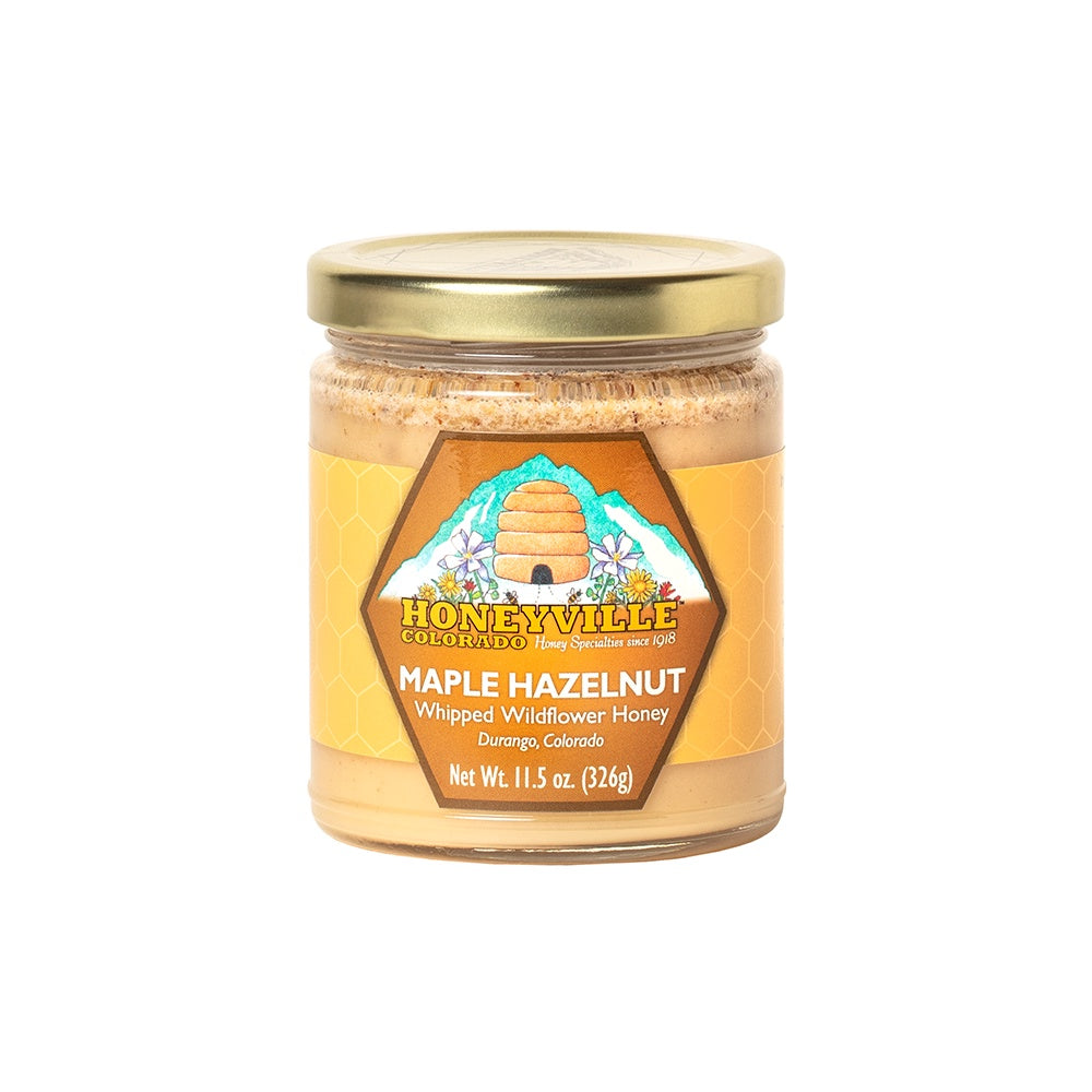 Maple Hazelnut Whipped Honey